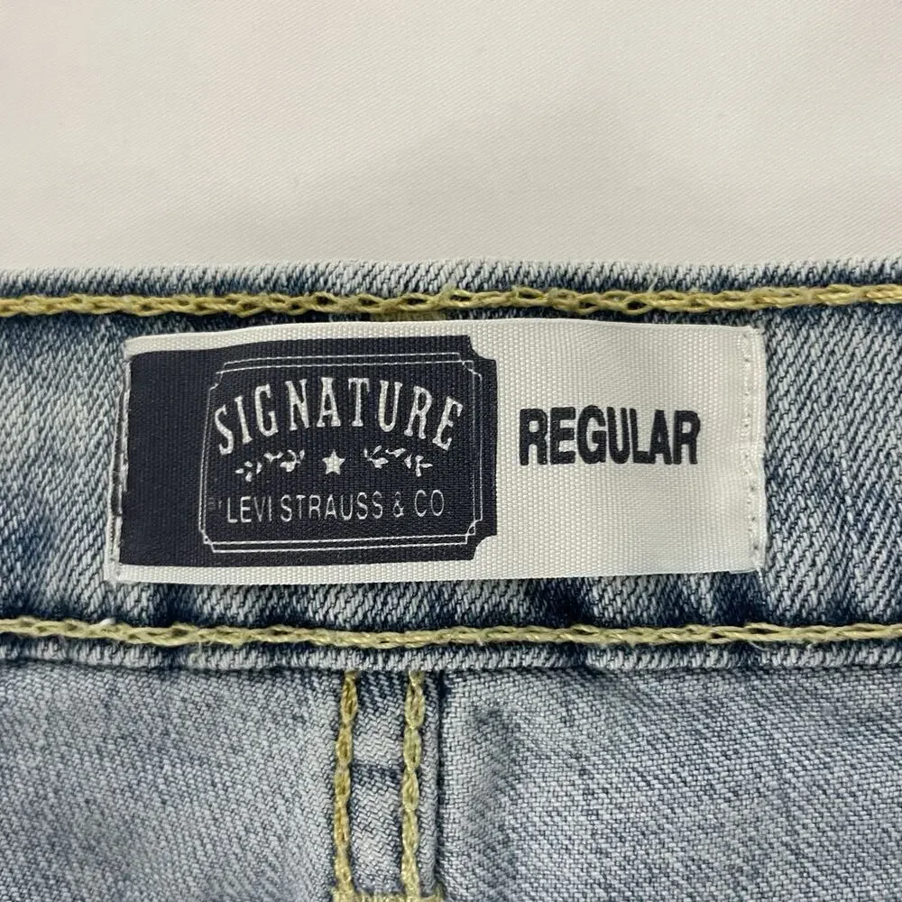 Levi's Signature Regular Light Wash Stretch Men's Jeans 32x30 (33x31) 59240073